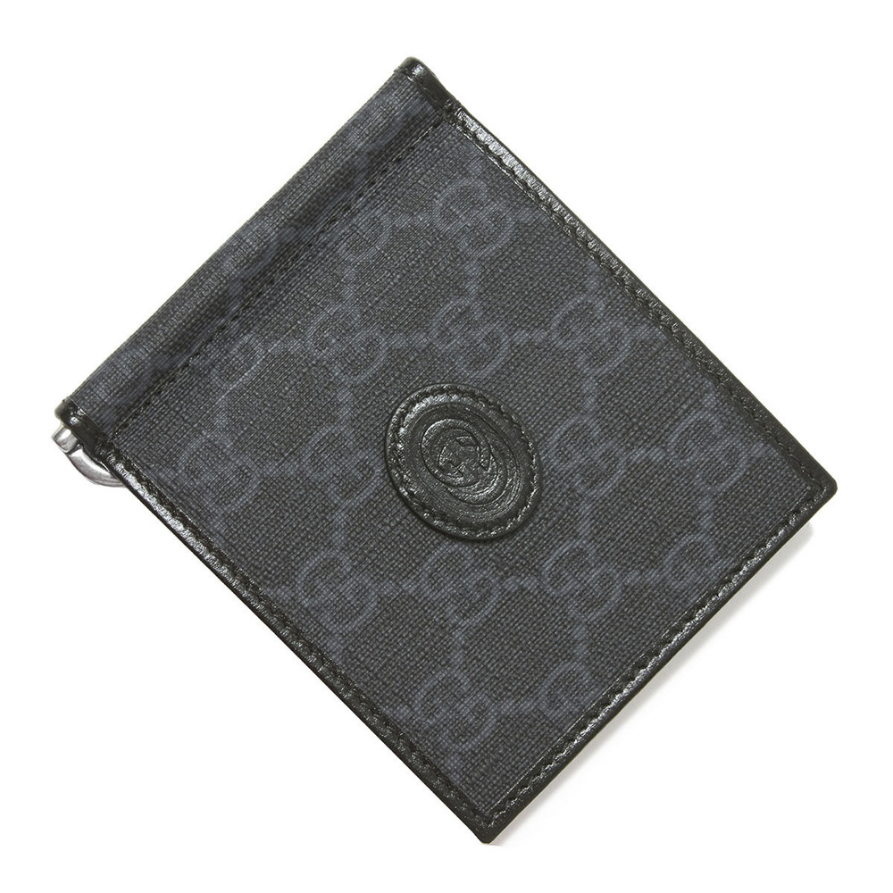 Gucci Money Wallet Clip Black
